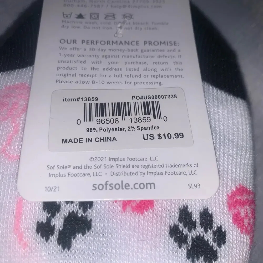 SOF SOLE‎ 5-pack Sneaker Footie Liner Socks